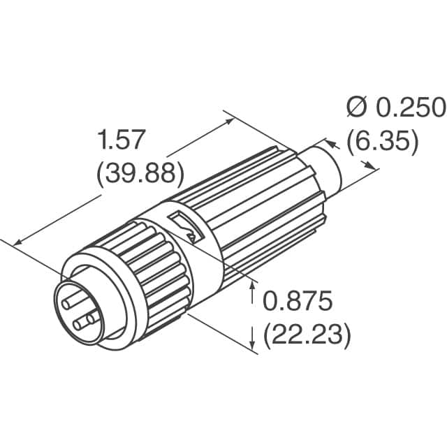 3182-3PG-3DC Conxall/Switchcraft  Assemblages de connecteurs circulaires